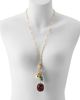 Kurt Geiger London Kurt Geiger London Stone Charm Pendant Necklace, 30 - 2