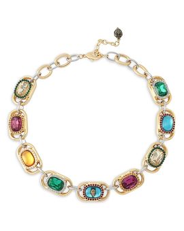 Kurt Geiger London Kurt Geiger London Stone Collar Necklace, 17-19
