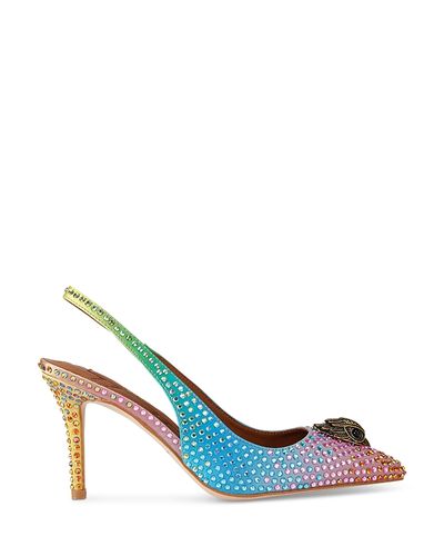 Kurt Geiger London Kurt Geiger London Women's Belgravia 85 Embellished Slingback Pumps