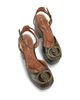Kurt Geiger London Kurt Geiger London Women's Chelsea Embossed Leather Platform Pumps - 6