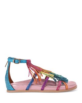 Kurt Geiger London Kurt Geiger London Women's Fringe Flat Sandals