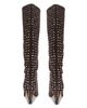 Kurt Geiger London Kurt Geiger London Women's Lambeth Studded Suede Knee High Boots - 4