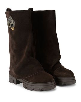 Kurt Geiger London Kurt Geiger London Women's Stomp Leather Mid Calf Boots