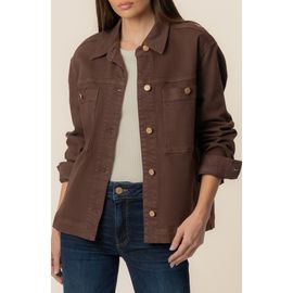 KUT from the Kloth KUT from the Kloth Barb Stretch Cotton Shirt Jacket