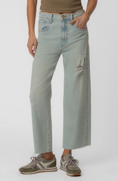 KUT from the Kloth KUT from the Kloth Gwen Raw Hem High Waist Ankle Slouchy Wide Leg Jeans