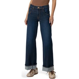 KUT from the Kloth KUT from the Kloth Meg High Waist Cuffed Wide Leg Jeans