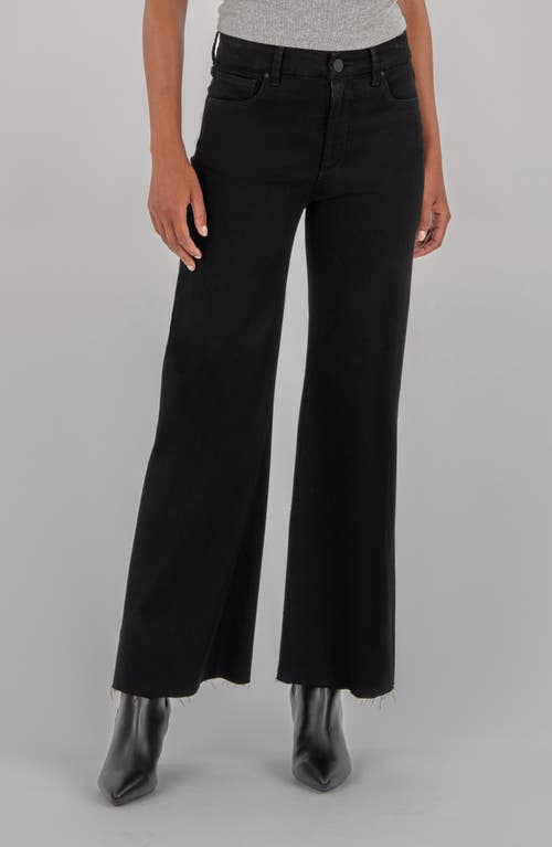 KUT from the Kloth KUT from the Kloth Meg Raw Hem Wide Leg Jeans