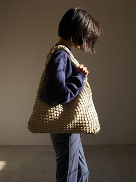KWANI Textured Hobo Bag