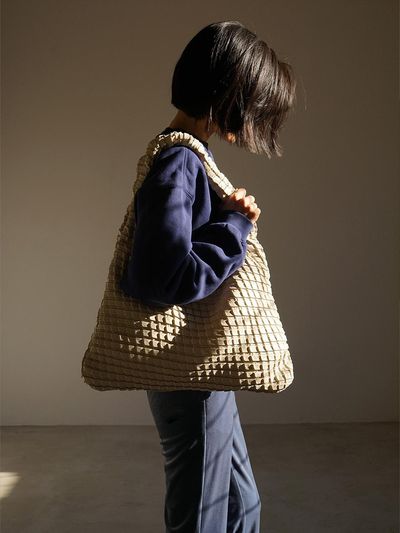 KWANI Textured Hobo Bag
