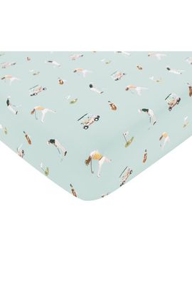 Kyte BABY Kyte BABY Golf Print Jersey Crib Sheet 
