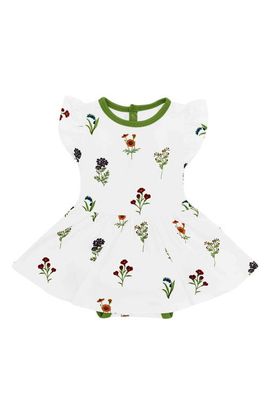 Kyte BABY Kyte BABY Kids' Wildflower Skirted Bodysuit 