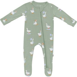 Kyte BABY Kyte BABY Silly Goose Zip-Up Footie 