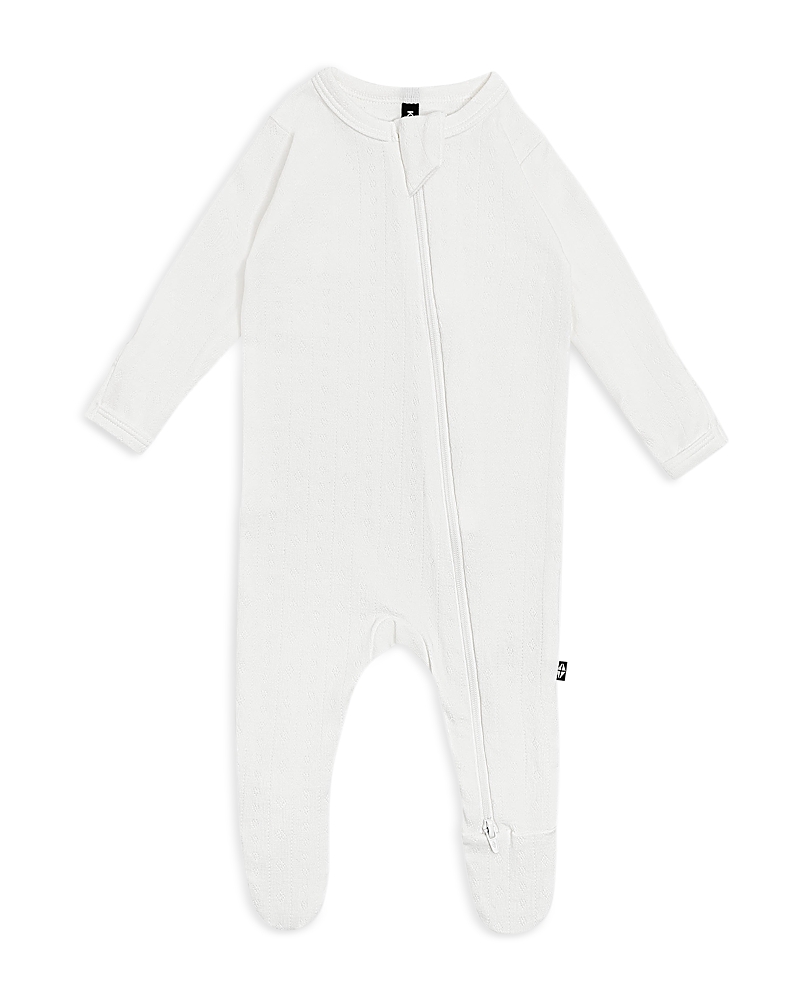 Kyte Baby Kyte Baby Unisex Pointelle Zippered Footie