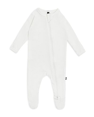 Kyte Baby Kyte Baby Unisex Pointelle Zippered Footie