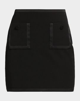 L & apos;AGENCE Cassiopeia Pocket-Detail Mini Skirt
