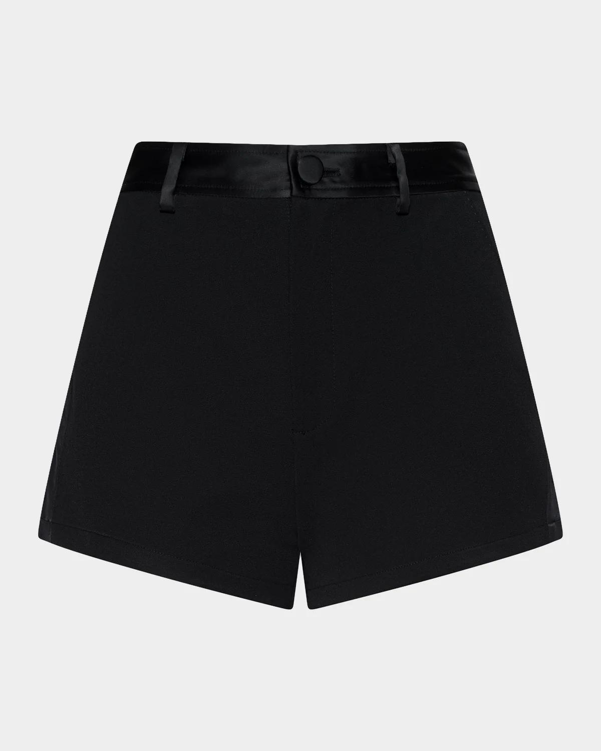 L & apos;AGENCE Colt Tuxedo Shorts