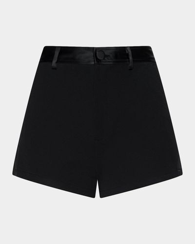 L & apos;AGENCE Colt Tuxedo Shorts