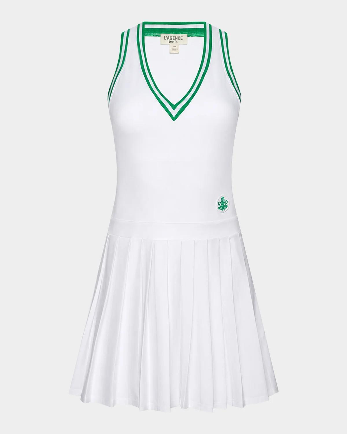 L & apos;AGENCE Courtney Racerback Tennis Dress