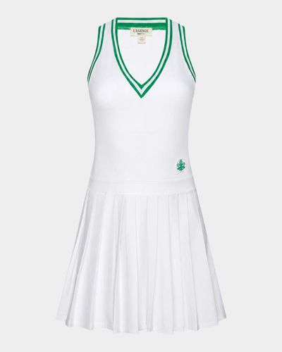 L & apos;AGENCE Courtney Racerback Tennis Dress
