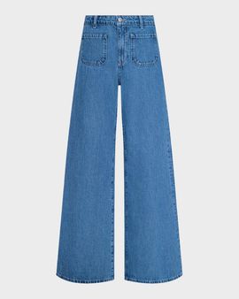 L & apos;AGENCE Declan High-Rise Wide-Leg Jeans