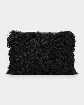 L & apos;AGENCE Faux Fur Clutch