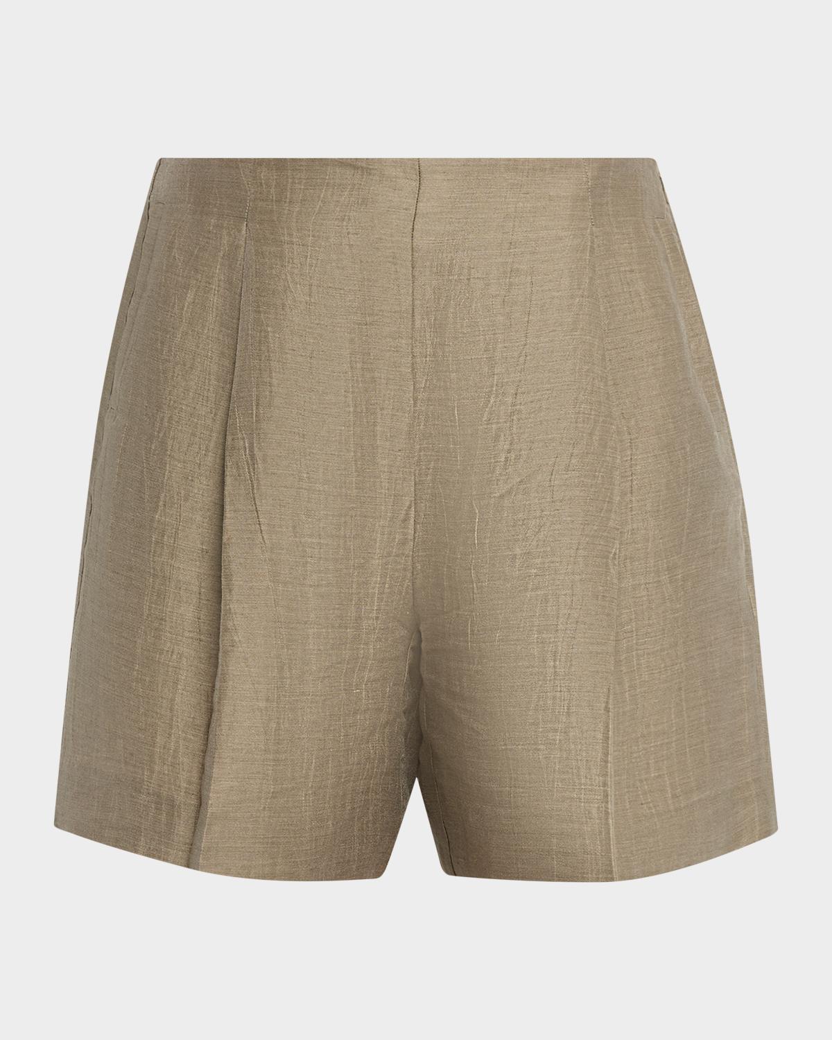 L & apos;AGENCE Hadleigh Long Trouser Shorts