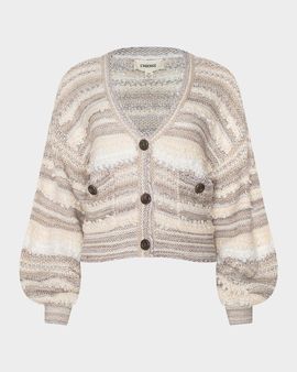L & apos;AGENCE Harriet Blouson-Sleeve Cardigan