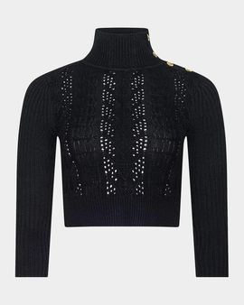 L & apos;AGENCE Kamdyn Cable-Knit Sweater