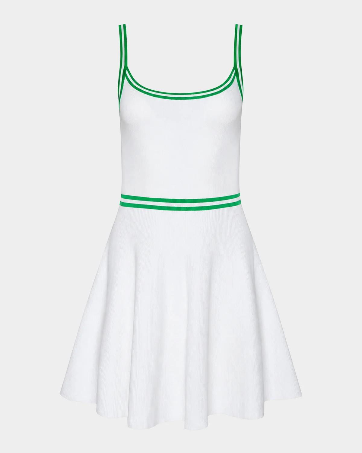 L & apos;AGENCE Lilibet Knit Tennis Dress