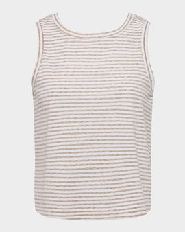 L & apos;AGENCE Mikaela Stripe Tank Top