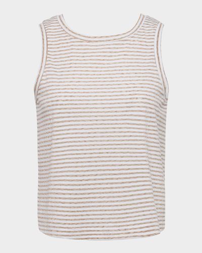 L & apos;AGENCE Mikaela Stripe Tank Top