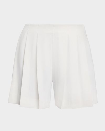 L & apos;AGENCE Naamah Pleated Shorts