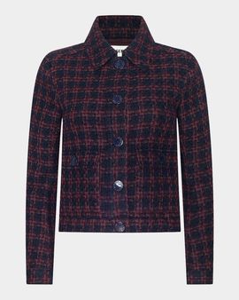 L & apos;AGENCE Nyx Tweed Crop Jacket