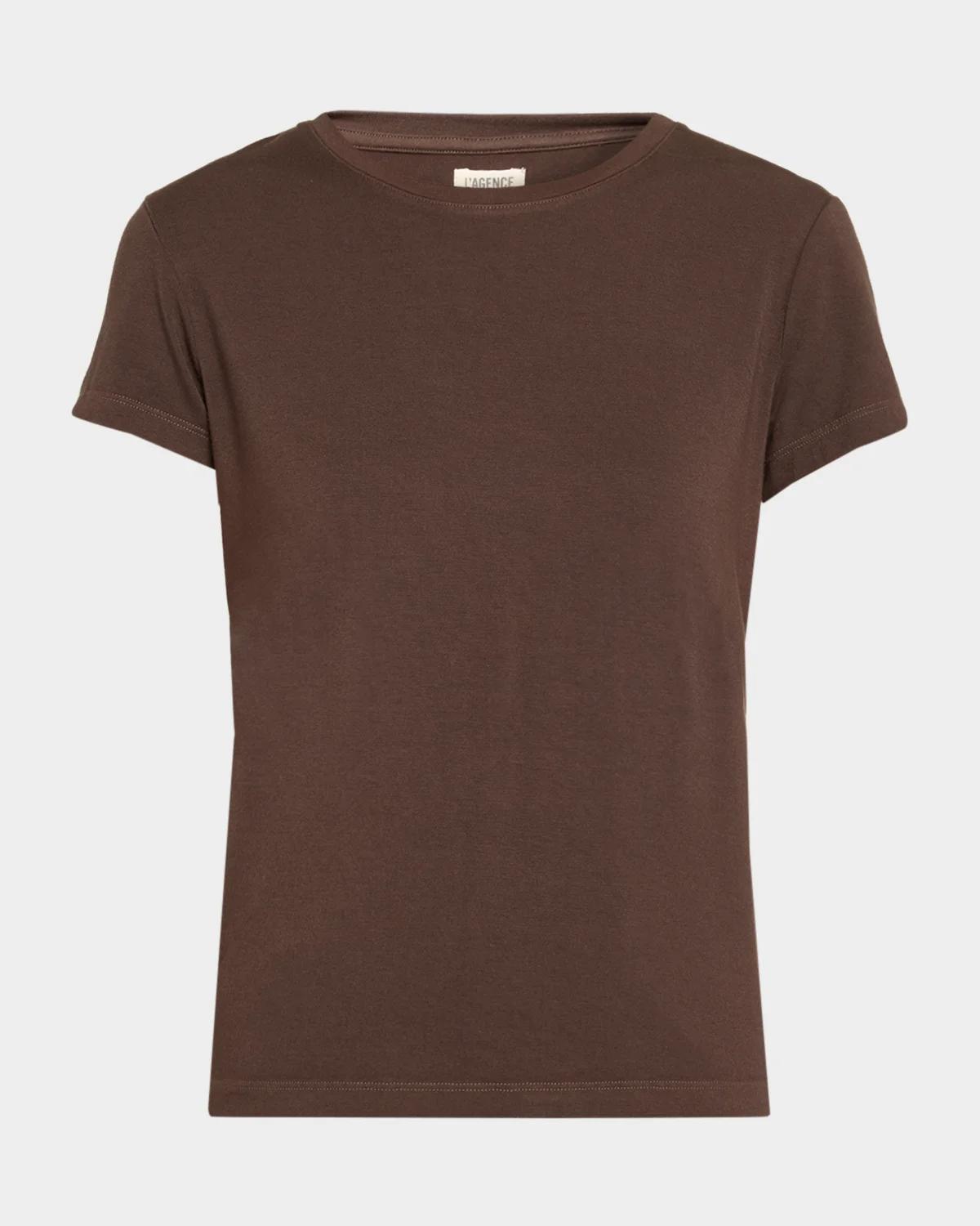 L & apos;AGENCE Ressi Crewneck T-Shirt