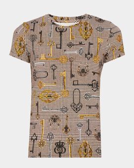 L & apos;AGENCE Ressi Fitted Jersey T-Shirt