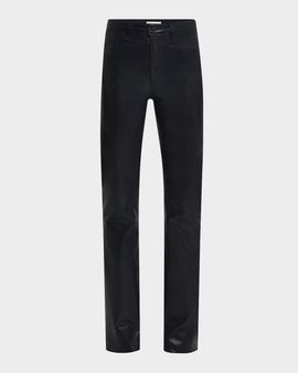 L & apos;AGENCE Ruth High-Rise Coated Straight Jeans