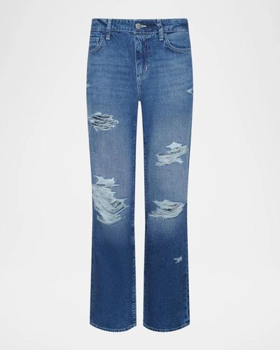 L & apos;AGENCE Zelda Low-Rise Slouchy Straight-Leg Jeans