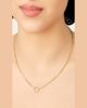 L. Klein 18K Gold Paperclip Chain Necklace - 2