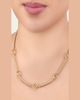 L. Klein Prisma 18K Yellow Gold Ball Chain Necklace, 16-18"L - 2