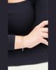 L. Klein Prisma Polished 18k Gold Crystal Quartz Bangle - 2