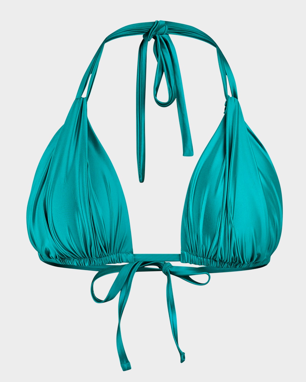 La Blanca Earth Goddess Halter Bikini Top