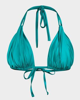La Blanca Earth Goddess Halter Bikini Top