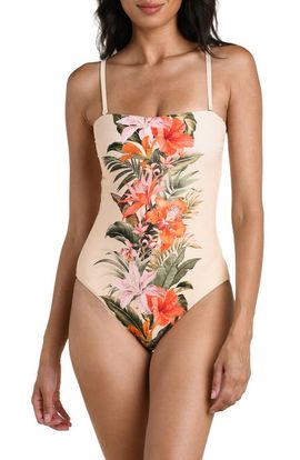 La Blanca La Blanca Courtyard Bandeau One-Piece Swimsuit