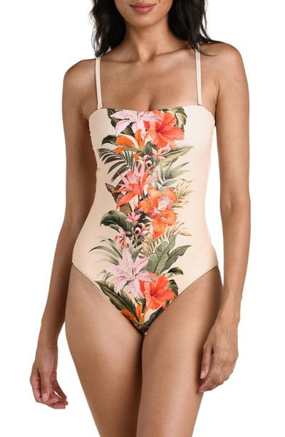 La Blanca La Blanca Courtyard Bandeau One-Piece Swimsuit