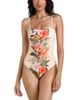 La Blanca La Blanca Courtyard Palms Bandeau One Piece Swimsuit - 1