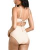 La Blanca La Blanca Courtyard Palms Bandeau One Piece Swimsuit - 3