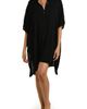 La Blanca La Blanca Crinkle Charm Shirtdress Cover-Up - 1