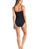 La Blanca La Blanca Island Goddess Ruched Plunge Neck Keyhole Tankini Top - 3