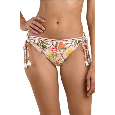 La Blanca La Blanca Palm Adjustable Loop UPF 50+ Hipster Bikini Bottoms