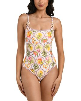 La Blanca La Blanca Palm Twist Ring Swimsuit
